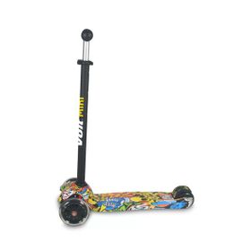 Voit 218 Işıklı 3 Teker Graffıtı 55 Scooter