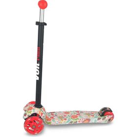 Voit 218 Işıklı 3 Teker Graffıtı 55 Scooter