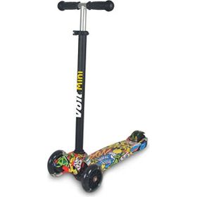 Voit 218 Işıklı 3 Teker Graffıtı 77 Scooter