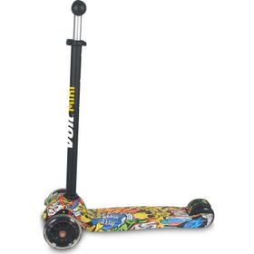 Voit 218 Işıklı 3 Teker Graffıtı 77 Scooter