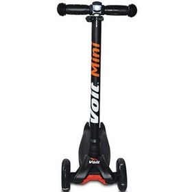 Voit 218C/052 Işıklı 3 Teker Siyah Scooter