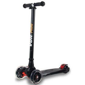 Voit 218C/052 Işıklı 3 Teker Siyah Scooter