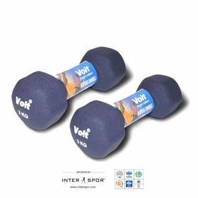 Voit 3 kg 2 Adet Altıgen Neopren Dambıl