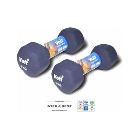 Voit 3 kg 2 Adet Altıgen Neopren Dambıl