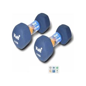 Voit 4 kg 2 Adet Altıgen Neopren Dambıl