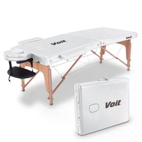 Voit 55003 Katlanabilir Beyaz Masaj Masası