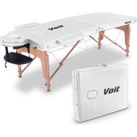 Voit 55003 Katlanabilir Beyaz Masaj Masası