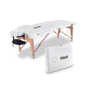 Voit 55003 Katlanabilir Beyaz Masaj Masası