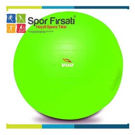 Voit V1VTKAGYM/65C-069-P Gymball 65 cm Yeşil Pilates Topu