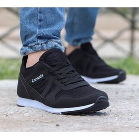 Vojo 4359 Siyah Bağcıksız Erkek Spor Ayakkabı