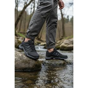 Vojo Heber Suya Dayanıklı Siyah Gri Erkek Outdoor Ayakkabı