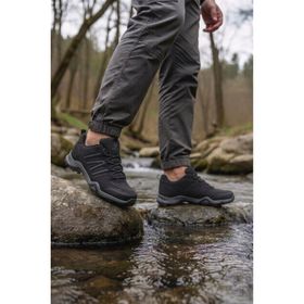 Vojo Heber Suya Dayanıklı Siyah Gri Erkek Outdoor Ayakkabı