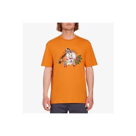 Volcom A3512314 Lintell Bsc 1 Saf Turuncu Erkek Bisiklet Yaka T-Shirt