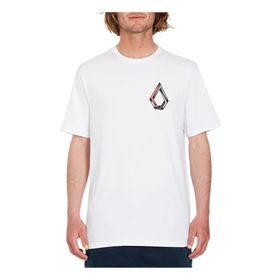 Volcom A5012306 Skate Vitals Axel 2 Beyaz Erkek Bisiklet Yaka T-Shirt