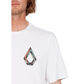 Volcom A5012306 Skate Vitals Axel 2 Beyaz Erkek Bisiklet Yaka T-Shirt