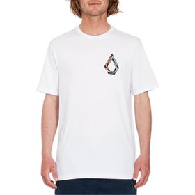 Volcom A5012306 Skate Vitals Axel 2 Beyaz Erkek Bisiklet Yaka T-Shirt