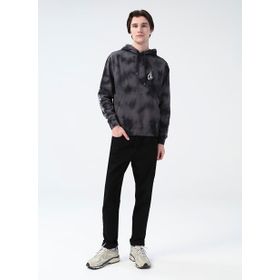 Volcom Iconic Stone Plus Po Blk Swe Kapüşon Yaka Siyah Erkek Sweatshirt