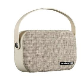 Volkano VK-3020-GRL Fabric Series Kablosuz Krem Bluetooth Hoparlör