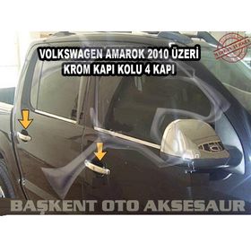Volkswagen Amarok 2010 Üzeri 4 Kapı Krom Kapı Kolu