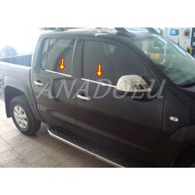 Volkswagen Amarok 2010 Üzeri 4 Parça Krom Cam Çıtası