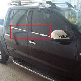 Volkswagen Amarok 2010 Üzeri 4 Parça Krom Cam Çıtası