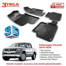 Volkswagen Amarok 3D Havuzlu Araca Özel Paspas Takımı
