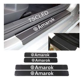 Volkswagen Amarok 4 Adet Karbon Kapı Eşiği Sticker