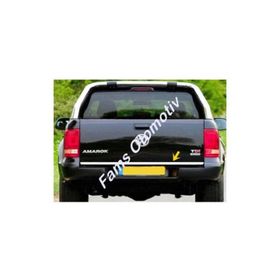 Volkswagen Amarok Paslanmaz Çelik 2010 Üzeri Krom Bagaj Alt Çıtası