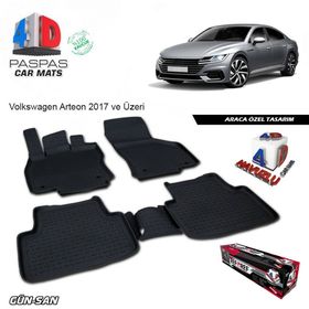 Volkswagen Arteon 4D Havuzlu Paspas