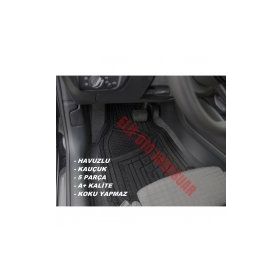 Volkswagen Bora 1998-2003 Havuzlu Kauçuk Paspas Takımı