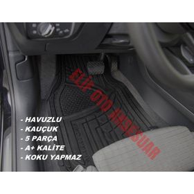 Volkswagen Bora 1998-2003 Havuzlu Kauçuk Paspas Takımı