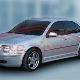 Volkswagen BORA 1998-2004 4 Parça Krom Cam Çıtası