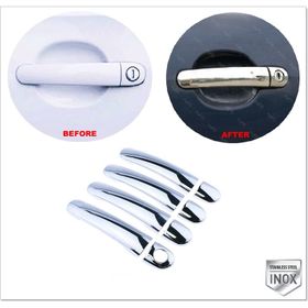 Volkswagen Bora 1998 2004 Paslanmaz Çelik 4 Kapı Krom Kapı Kolu