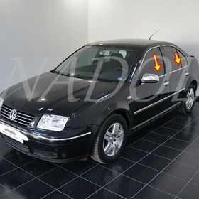 Volkswagen Bora 1998-2004 Paslanmaz Çelik 4 Parça Krom Cam Çıtası