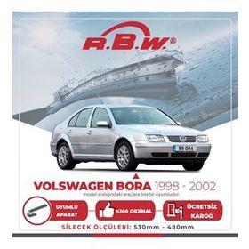 Volkswagen Bora RBW 1998-2002 Muz Silecek Takımı