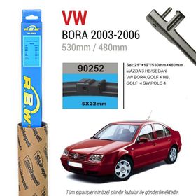 Volkswagen Bora RBW 2003-2006 Muz Silecek Takımı