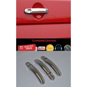 Volkswagen Caddy 2003 2010 Paslanmaz Çelik 3 Kapı Krom Kapı Kolu