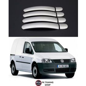 Volkswagen Caddy 2003 2010 Paslanmaz Çelik 4 Kapı Krom Kapı Kolu