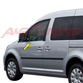 Volkswagen Caddy 2004 2015 Arası Paslanmaz Çelik Krom Cam Çıtası