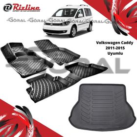 Volkswagen Caddy 2011-2015 Paspas ve Bagaj Havuzu