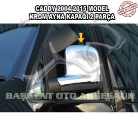 Volkswagen Caddy 2015 Abs 2 Parça Krom Ayna Kapağı