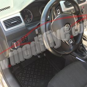 Volkswagen Caddy 2017 Model 3D Havuzlu Paspas