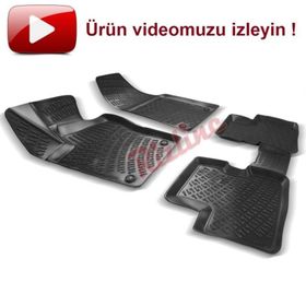 Volkswagen Caddy 3D Havuzlu Paspas Takımı