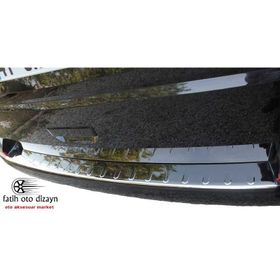 Volkswagen Caddy Arka 2003-2010 Krom Tampon Eşiği