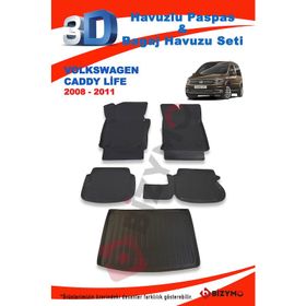 Volkswagen Caddy Life 2008-2011 Bagaj Havuzu