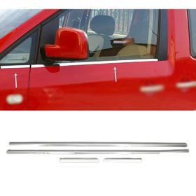 Volkswagen Caddy P.Çelik 2004-2015 4 Parça Krom Cam Çıtası