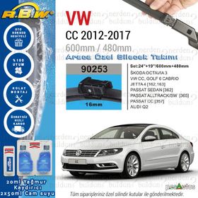Volkswagen CC RBW 2012-2017 Muz Silecek Takımı