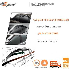 Volkswagen Crafter 2 li Cam Rüzgarlığı