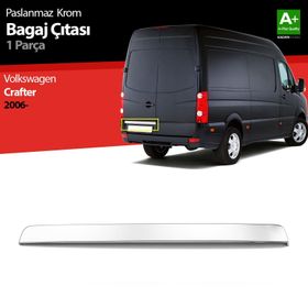 Volkswagen Crafter 2006 Üzeri Krom Bagaj Çıtası