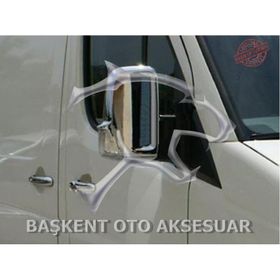 Volkswagen Crafter Abs 2006 Üzeri Krom 2 Parça Ayna Kapağı